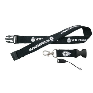 Custom 25mm Width Polyester ID Card Holder Lanyards | Sublimation Silk Screen Printed | Durable for Trade Shows Exhibitions