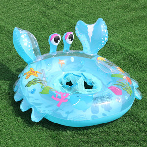 Flotteur de <span class=keywords><strong>piscine</strong></span> en PVC mignon avec siège, personnalisable, populaire, anneau de natation gonflable pour bébé, tube de natation pour enfants en stock - Product Image 2