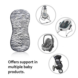 Custom Eco Friendly Baby Infant Warm Reversible Stroller Seat Cushion <strong>Pram</strong> Pad <strong>Liner</strong> - Product Image 3