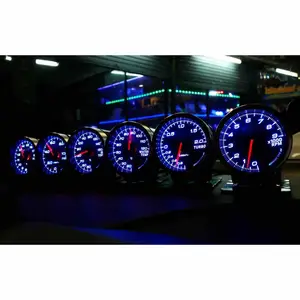 Defi trước BF Daisy Chuỗi 6 đồng hồ đo Volt nước Temp dầu Temp dầu Báo Chí rpm Turbo Auto Meter