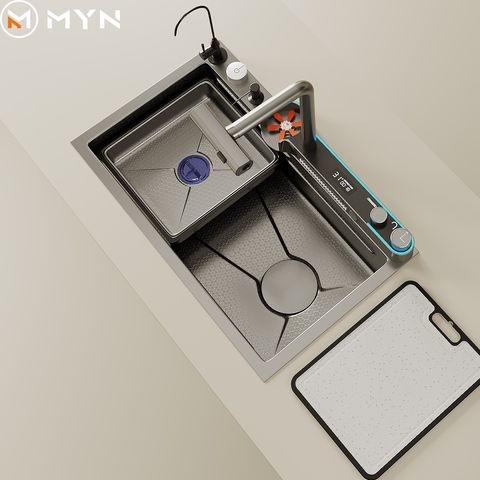 Sanitary Ware High End Temperature Display Screen Wc Lavabo Smart Tap ...