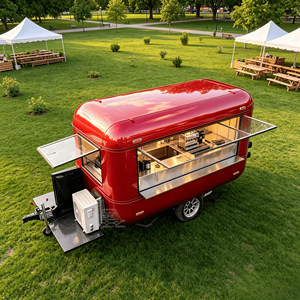 Mobile Bar Van Mobile Bar Trailer Mobile Party Trailer Food Truck With Fully Equipped <b>Kitchen</b> - Product Image 2