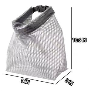 Pochette de maquillage imperméable en EVA, organiseur de cosmétiques transparent, sac à main avec filet pour les voyages et le rangement dans la salle de bain - Product Image 3