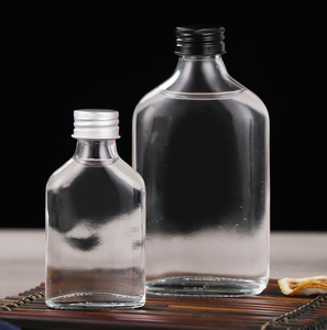 Hot Sale 50ml <strong>Mini</strong> Water Whiskey Tequila <strong>Champagne</strong> Wine <strong>Bottles</strong> Empty Glass Screw Cap Aluminum Lid 500ml Liquor <strong>Bottle</strong> - Product Image 3