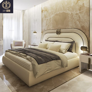 <span class=keywords><strong>Set</strong></span> furnitur kamar tidur Camas Italia mewah Modern kelas atas desain kontemporer furnitur Villa lengkap King-Size - Product Image 3