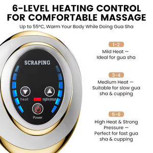 Alat pijat elektrik Anti selulit, mesin pemijat tubuh panas elektrik, alat pijat selulit, terapi bekam Gua Sha, mesin pelangsing - Product Image 3