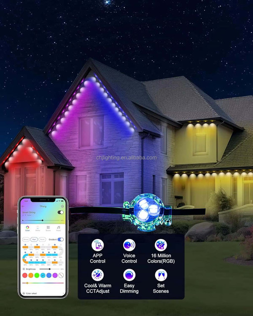 30mm Copper Led Pixel Light String Module UCS2904/WS2811 IP68 Waterproof Indoor/Outdoor Christmas Track Holiday Lights