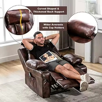Fauteuils de cinéma individuels en cuir PU pour salles de cinéma, salons multimédias et auditoriums – Série de sièges personnalisables en usine