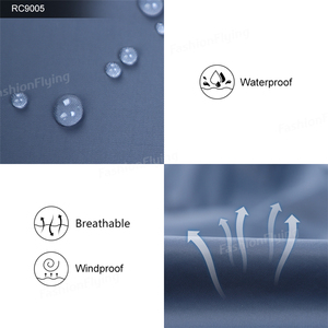 Veste de pluie pliable femmes imperméable léger coupe-vent extérieur actif avec capuche veste - Product Image 4