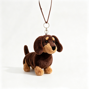 Lindo Llavero <span class=keywords><strong>de</strong></span> Peluche con Ojos Grandes, Adorno <span class=keywords><strong>de</strong></span> Animal <span class=keywords><strong>de</strong></span> Dibujos Animados para Bolsos, Juguete <span class=keywords><strong>de</strong></span> Peluche Suave, Regalo para Amigos - Product Image 2