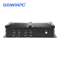 PC Compacto de Grado Industrial para Medición y Control con 7 Puertos COM, 8 Puertos USB, Almacenamiento SSD+HDD, Sistema Operativo Windows 10