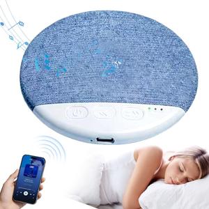 0728 2026 New Bone Conduction White Noise Sleeping Speaker 40mm Driver Type-c <b>Timer</b> Pillow - Product Image 3