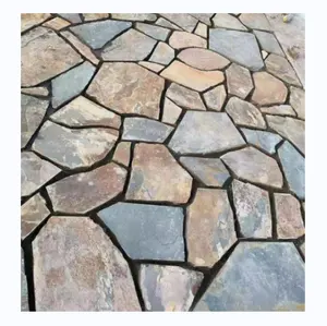 flagstone irregular stone paving tiles