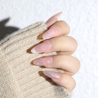 Y10 24 faux ongles à presser de styles variés, réutilisables et portables, plusieurs motifs, capsules d'ongles artificiels simples