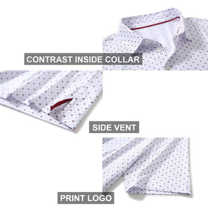 Polo de golf pour <span class=keywords><strong>homme</strong></span> imprimé intégral, coupe ajustée, motif géométrique, fournisseur en gros, équipement personnalisé OEM ODM - Product Image 2