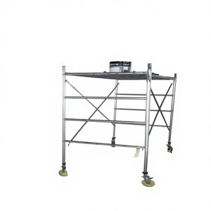 โครงนั่งร้านสำหรับการก่อสร้าง H-Frame มือถือ250กก. 6.3ft เหล็ก Q195ปล่อยเร็วความสูงรุ่น170-95รับประกัน5ปี - Product Image 1