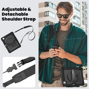 Nueva Funda Resistente para Tablet <span class=keywords><strong>iPad</strong></span> <span class=keywords><strong>Pro</strong></span> 13 2025 M5 A3360 con Protector de Pantalla Integrado, Funda Antigolpes con Correa para el Hombro - Product Image 5