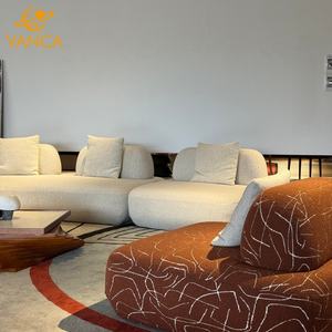 مصباح اسكندنافي قابل للتخصيص ، أثاث غرفة المعيشة الحديثة بوحدات منحنية - Product Image 3