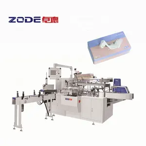 CE Box Drawing Type Automatic Facial Paper Tissue Making Machine