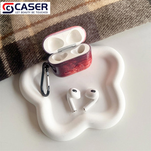 Advanced Sense Retro Belt Hanging Clip Auricular inalámbrico Shell Red Blooming <span class=keywords><strong>R</strong></span> para <span class=keywords><strong>Airpods</strong></span> Pro 1 2 3 Pro2 Accesorio - Product Image 5
