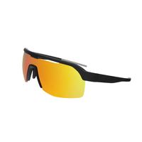 Lunettes de soleil de sport pour le cyclisme et la course à pied, monture intégrale TR90, logo personnalisé, protection UV, anti-vent, verres bleus et jaunes pour écran d'ordinateur
