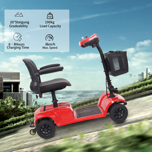 Monopattino Elettrico Pieghevole Seedream X-02 LUCAS PRO 12V 24AH 300W con Cestino e Bracciolo per Mobilità Urbana, Spedizione UE - Product Image 4