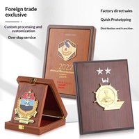 Plaques d'honneur semi-finies en bois, personnalisables et pliables, fabriquées en Chine, pour le commerce transfrontalier spécialisé