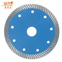 Лидер продаж, синий необработанный гофрированный режущий диск кислорода 125 мм, пильный диск, резка гранита, бетона, кирпича