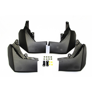 Land Rover <b>Mud</b> <b>Flaps</b> Plastic Black Tire Mudguards 2009 Present AT Automatic Transmission - Product Image 1