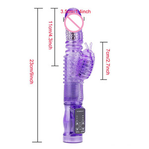 Vibratore Automatico Retrattile a 36 Velocità con Funzione di Rotazione per Stimolazione Vaginale - Product Image 6