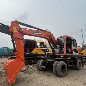 รถขุดล้อยาง Doosan DX150W-5C dx60w น้ำหนักใช้งาน 15 ตัน ความจุบุ้งกี๋ขุด 0.75 ลูกบาศก์เมตร รุ่นไฮดรอลิก - Product Image 2