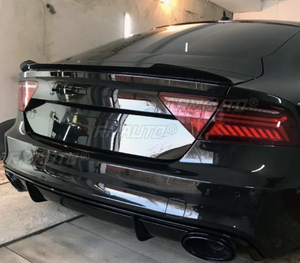 Pour Audi A7 S7 RS7 2013 2014 2015 2016 2017 2018 Aileron arrière, kit carrosserie, becquet de coffre arrière - Product Image 4