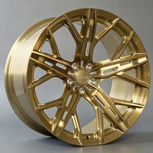 ล้อแม็กซ์ SRD Brushed Bronze Machined Face Forged ขนาด 18 19 20 21 22 23 24 นิ้ว สำหรับรถยนต์นั่งส่วนบุคคล ใช้ได้กับ VW MK7 MK8 <span class=keywords><strong>Golf</strong></span> R Audi TT RS - Product Image 1