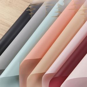 Nouveau design, papier d'emballage pour bouquet en papier glassine enduit de PE, imperméable, fournitures pour fleuristes, papier d'emballage, cadeau de mariage, bricolage, fête des mères - Product Image 3