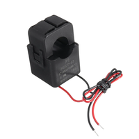 Boîtier de communication AC PZEM-004T 100A+Open CT avec module série TTL, mesure de tension, courant, puissance, fréquence Modbus-RTU, avec boîtier