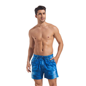 En stock : <span class=keywords><strong>Short</strong></span> de bain une pièce pour homme, effet bronzant sans traces - Product Image 2