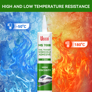 Giá cả cạnh tranh CE cửa sổ phía sau cao su sửa chữa xe nhanh chóng làm khô PU 600 ml số lượng lớn các nhà sản xuất Polymer dính MS <span class=keywords><strong>Sealant</strong></span> cho xe - Product Image 5