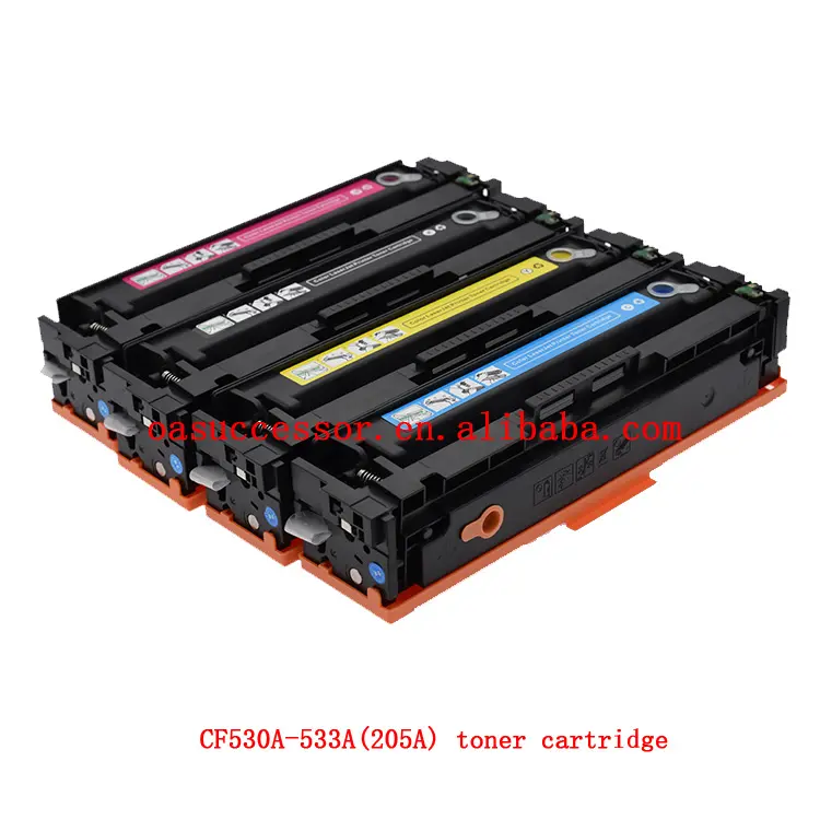 CF530a-533a белый тонер-картридж 205A, для струйного принтера HP Laserjet M154A M180N M181FW /M154 M180 M181 ,CF530A/CF531A/CF532A/CF533A