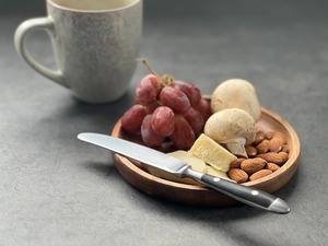 Anti-Slip with Foam Feet Bamboo Wood coaster Acacia Wood Round Dinner <b>Plate</b> Serving Acacia Wood Coasters - Product Image 6