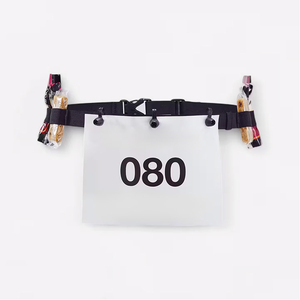 Cinturón de Número Ajustable de Goma Ultra para Maratón, Carreras y Triatlón, Cinturón Elástico con Clip para el Dorsal, Cinturón de Carrera para la Cintura - Product Image 4