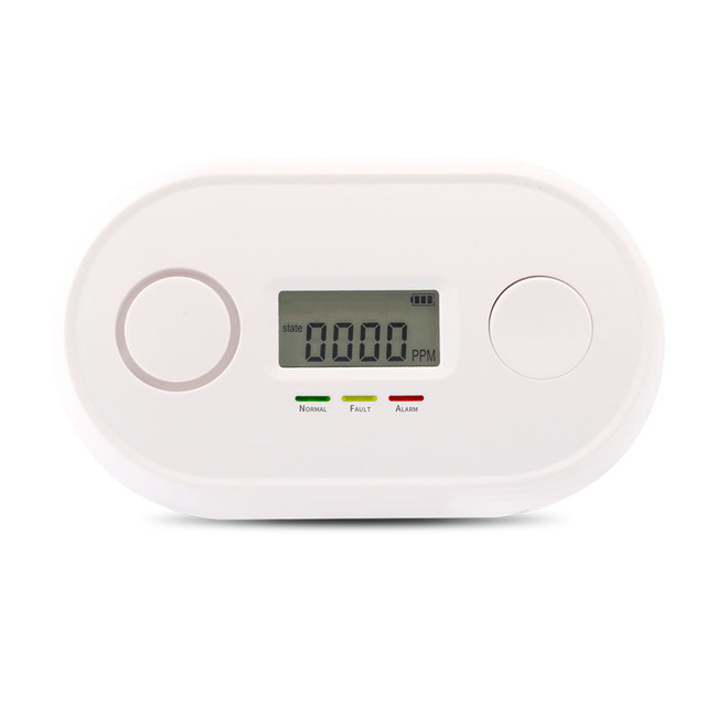 EN50291 BSI Certificate Stand Alone Carbon Monoxide Detector CO Detector  CO Alarm CO Sensor with LCD Screen