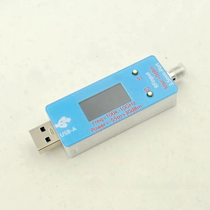 เครื่องวัดพลังงาน RF รุ่นล่าสุด USB V3.0 100K ถึง 10GHz -55 ถึง +30dBm พร้อมกราฟลดทอนสัญญาณ 9 แบบ หน้าจอสี 0.96 นิ้ว รองรับ EMI EMC - Product Image 1