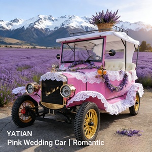 รถ<span class=keywords><strong>ขบวน</strong></span>แต่งงานวินเทจ รถยนต์ไฟฟ้า 5-6 ที่นั่ง รถ<span class=keywords><strong>ขบวน</strong></span>เจ้าสาวสไตล์เรโทร ผลิตตามสั่ง OEM - Product Image 2