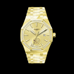 Reloj Mecánico Exclusivo para Hombre Personalizado, Resistente al Agua, Movimiento Miyota, Esfera con Manecillas, Corona - Product Image 1