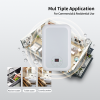 Nouveau modèle d'appareil électroménager pour la douche et la cuisine, 3500 W, 220 V, température réglable, chauffe-eau instantané électrique