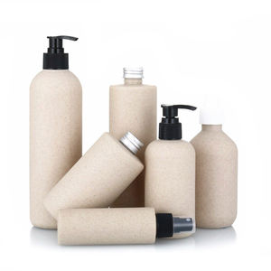 Dispensadores Ecológicos de Color <span class=keywords><strong>Natural</strong></span>, Botellas de Loción de Plástico de Paja de Trigo, Envases para Champú y Cosméticos para el Cuidado del Cabello - Product Image 6