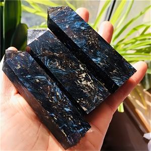 Vente en gros de tour de cristal de quartz poli de grande taille, naturelle, en forme de baguette magique, pour le Feng Shui, thème de l'amour, décoration, baguette de guérison - Product Image 2