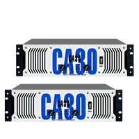 Amplificateur CA30 3U double canal haute puissance pour scène professionnelle, événements, mariages, KTV, bar, amplificateur de puissance pur pour scène arrière