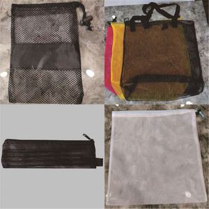 Sac de rangement pour balles avec logo personnalisé, pochette de golf en nylon, sacs en filet avec cordon de serrage pour balles, transport extérieur - Product Image 3