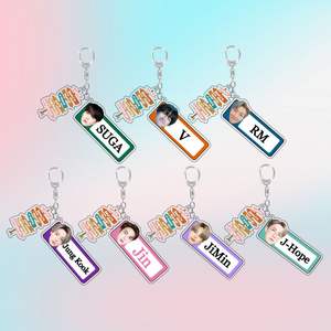 Porte-clés Glow Stick Fan Arirang World Tour 2026, Comeback Tour, Tenue de concert Army, <span class=keywords><strong>RM</strong></span>, <span class=keywords><strong>Jin</strong></span>, Suga, J-Hope, Jimin, V, Jungkook - Product Image 5